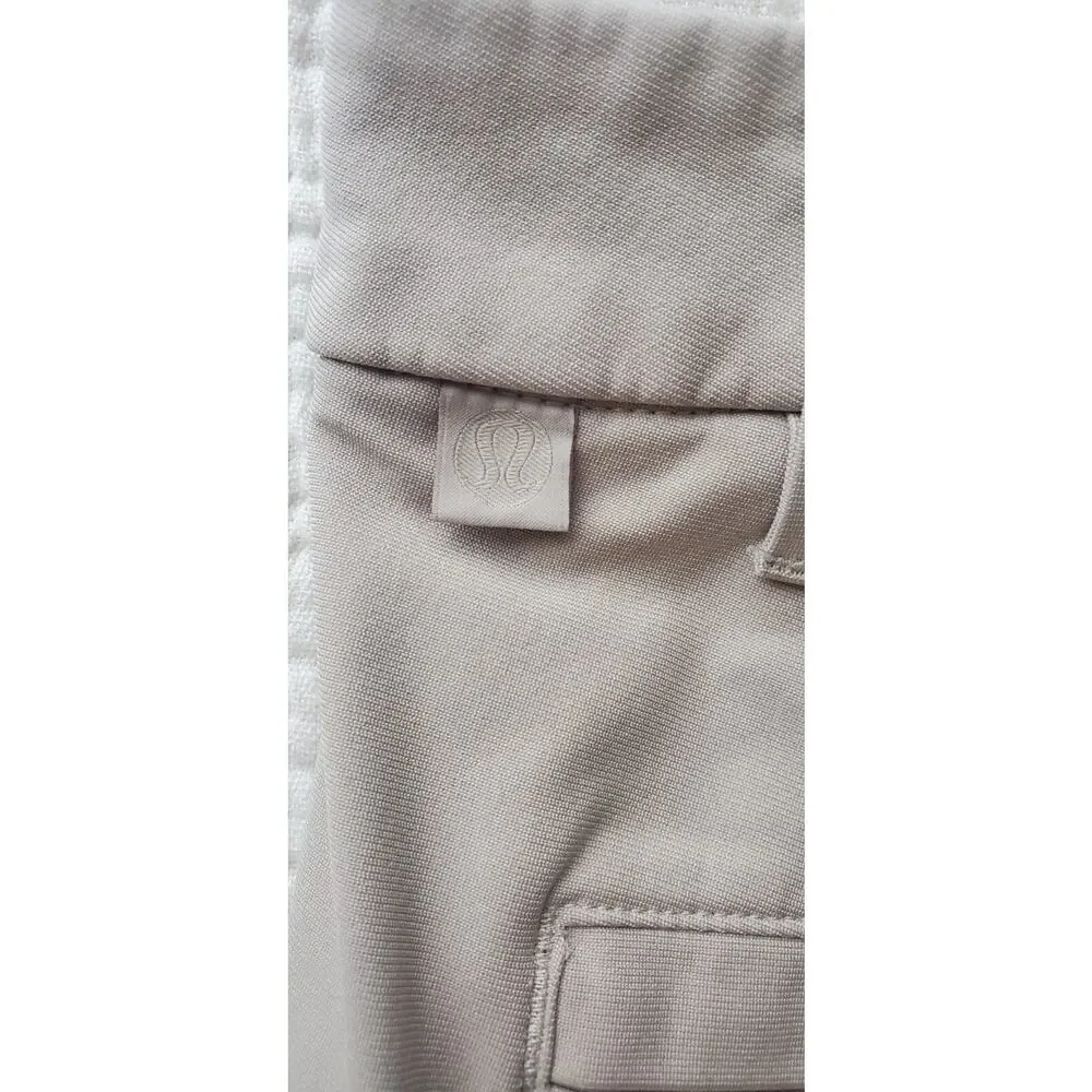 Lululemon ABC Pants Mens Sz 36x29 Classic Fit 5-Pocket‎ Warpstreme Tan/Khaki